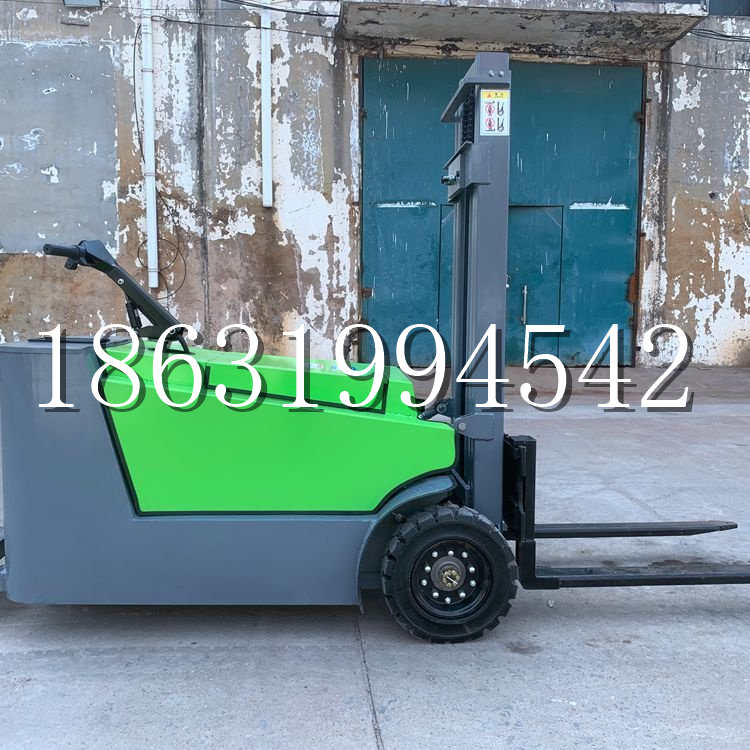 盐边县小型电动叉车1吨2吨步行站驾式电瓶堆高充电装卸车液压升降车铲车